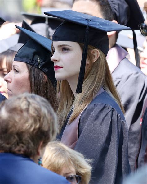 Emma Watson Graduates From Brown University 182045 Photos The Blemish