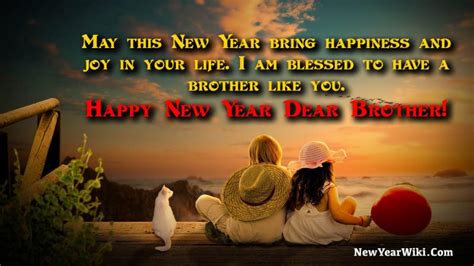 Happy New Year Wishes For Brother 2025 New Year Wiki