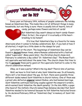 The actual history of valentine's day is a fraught one, filled with murder, abuse, and the failures of romance. History of Valentine's Day Article and Activities by Mom'N ...