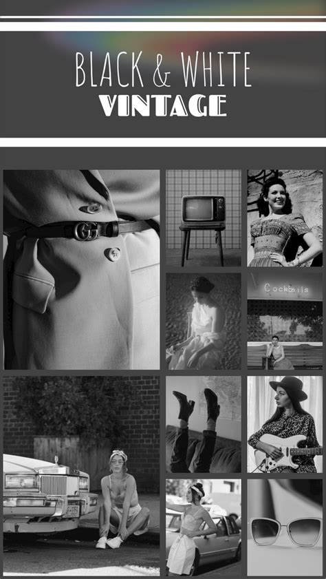 Vintage Fashion Photo Collage Photo Collage Template