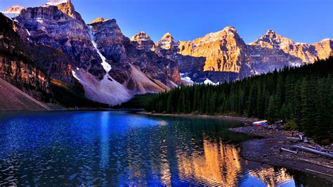 2560x1440 Resolution Banff National Park Canada Lake 1440p Resolution