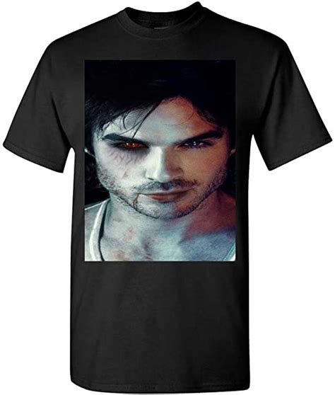 Damon Salvatore Vampire Diaries Shirts T Shirt Amazonde Bekleidung