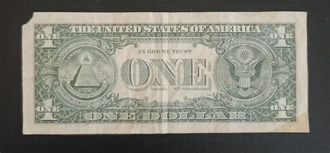 Misprinted 1981 Dollar Bill Ebay