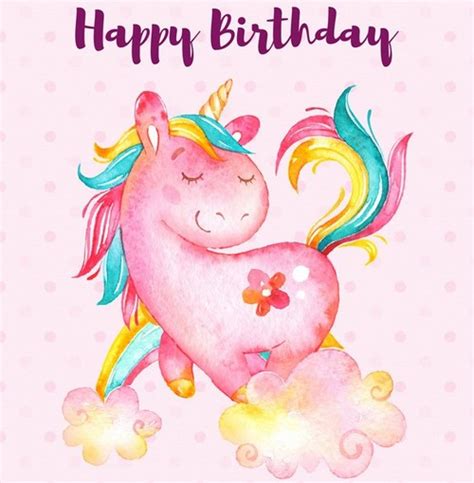 Sea urchin studio import from usa light pink cotton fabric with. Unicorn Singing Happy Birthday