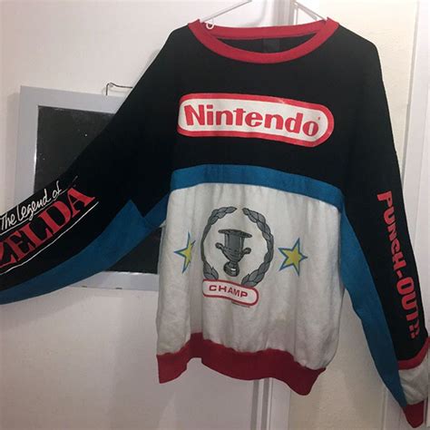 Vintage Nintendo Sweatshirt Nintendoretrolove