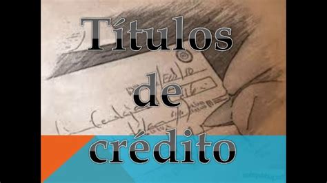 Títulos De Crédito Youtube