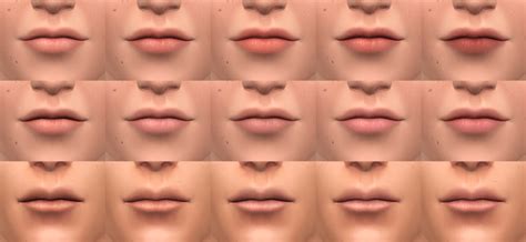 Realistic Lips For The Sims The Sims Book