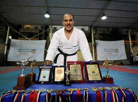 blind egyptian karate instructor gives disability the chop lifestyle emirates24 7
