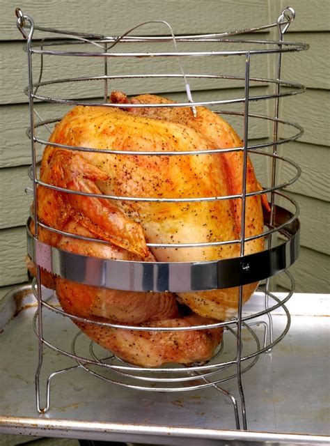 The only problem i find with first steam your turkey in the roaster oven then brown it in your regular oven. The Juciest Salt and Pepper Turkey made in an Electric Roaster