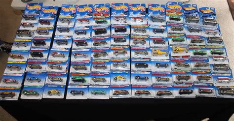 Lot179 79 Late 90s Hot Wheels Cars Still In The Packages Movin On