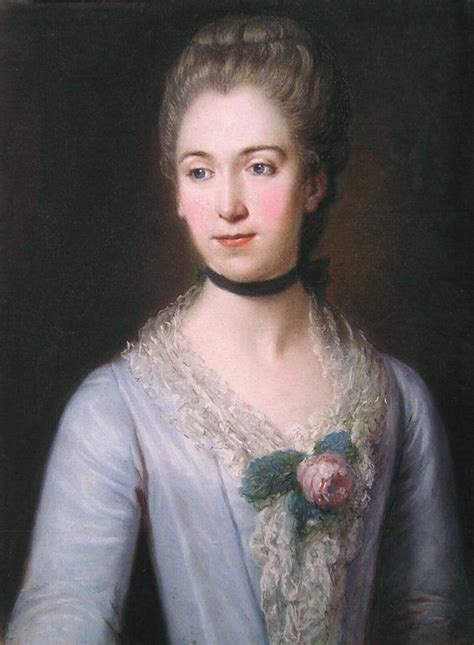 An 18th Century Pastel Portrait Of A Lady 18th Century