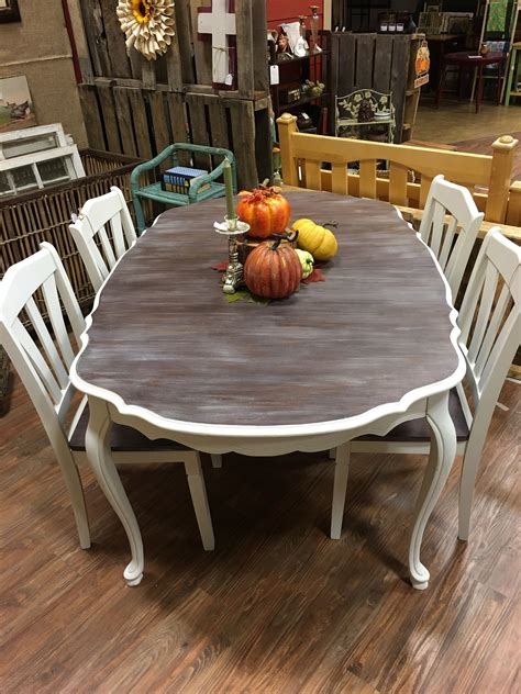 Check spelling or type a new query. Refreshed Table & 4 Chairs Used Dixie Belle Color Fluff on ...