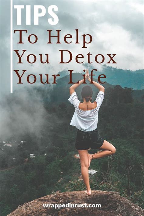 Tips To Help You Detox Your Life Wrapped In Rust Life Detox Detox