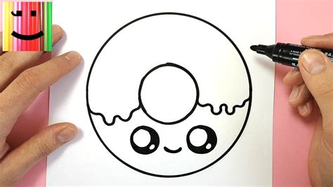 1001 idées faciles pour faire un dessin kawaii mignon. TUTO DESSIN - COMMENT DESSINER UN DONUT KAWAII SIMPLEMENT ...