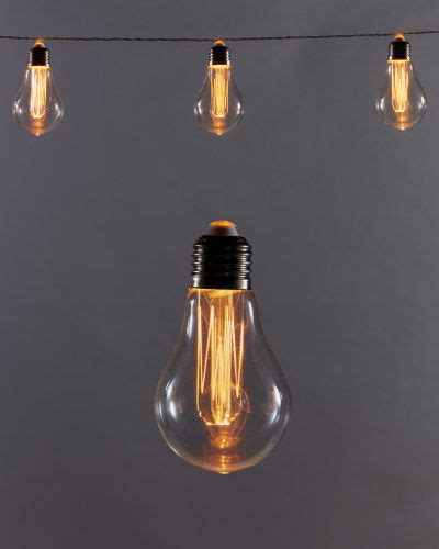 Amber Solar Bulb String Lights Aldi Uk