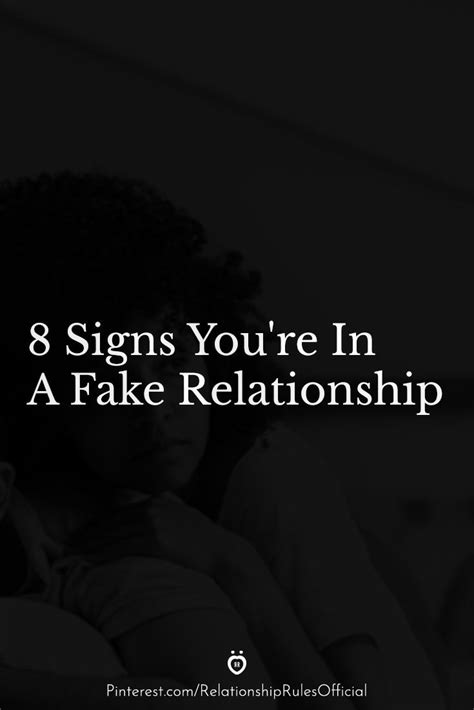8 Signs Youre In A Fake Relationship In 2020 Fake Relationship Healthy Relationship Quotes