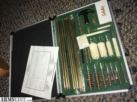 Use with wild game, beef, pork, poultry or fish. ARMSLIST - For Sale: Cabelas gun cleaning kit