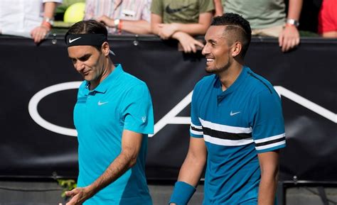 Nick Kyrgios Can Beat Anyone If He Wants To Says Roger Federer