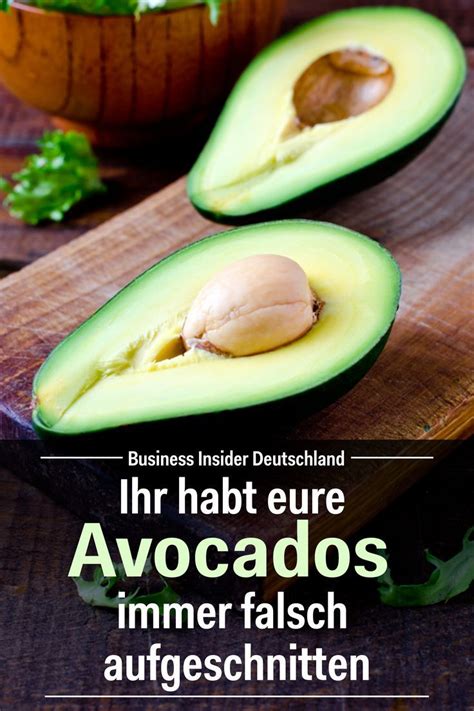 Ihr habt eure Avocados immer falsch aufgeschnitten