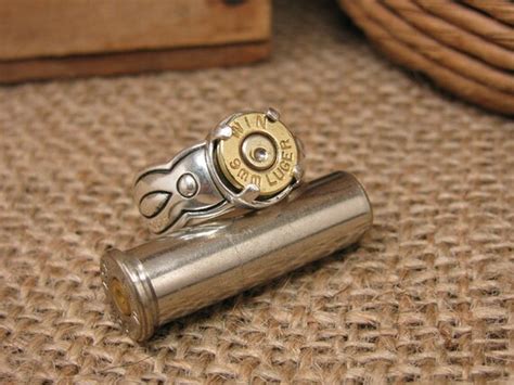 Bullet Casing Jewelry Sterling Silver Southwest By Thekeyofa