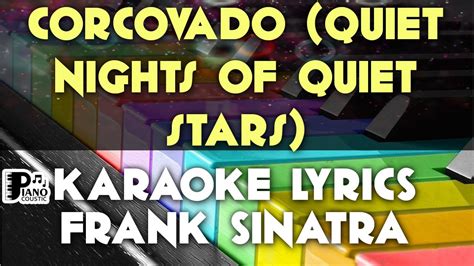 Corcovado Quiet Nights Of Quiet Stars Frank Sinatra Karaoke Lyrics