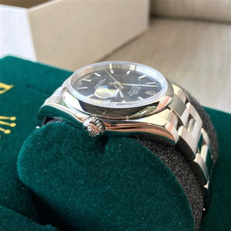 Rolex Datejust 116200 Blue Stick 36mm Oyster Stainless Steel Wristwatch