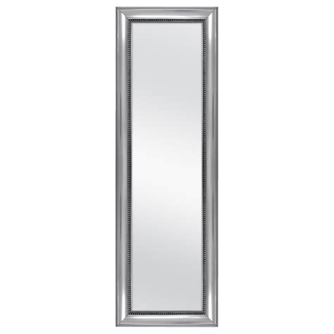 This is a bit unusual to put a hanging mirror on a backdoor from hanging it on a wall. Mainstays Over-the-Door Wall Mirror, Silver Ornate Finish ...