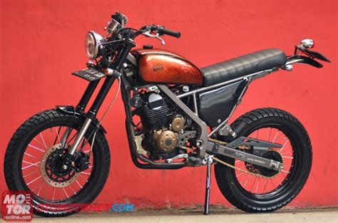 Suspensi depan belakangnya bikin top. MOTOR SPORT: Foto Modif Kawasaki D-Tracker 150 Berbagai ...