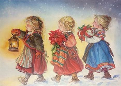 Pack Of Charity Christmas Cards Phb We Three Girls In Aid Of