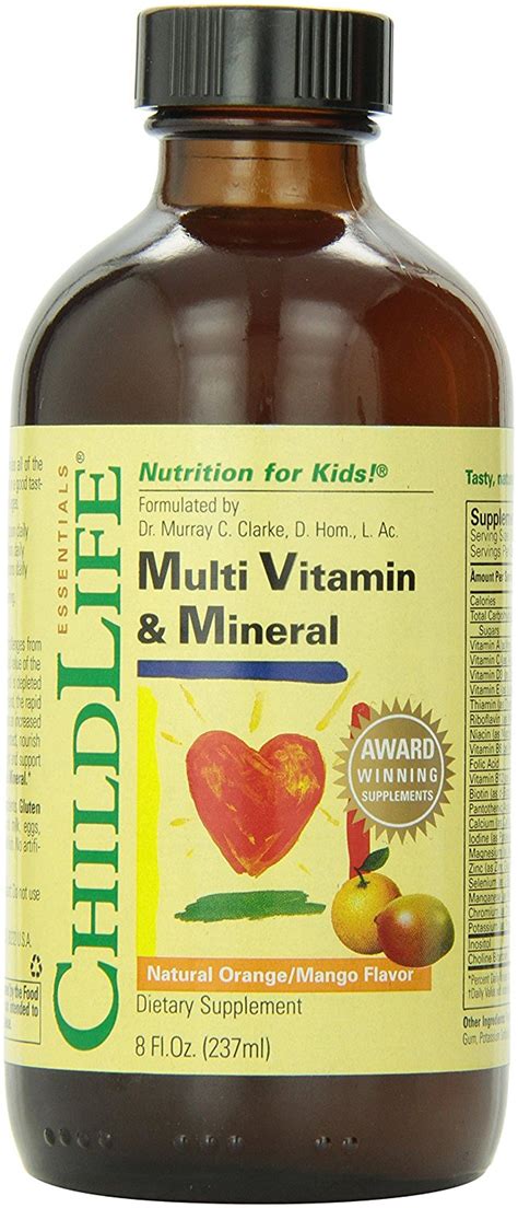 Childlife Multi Vitamin And Mineral Fresh Health Nutritions