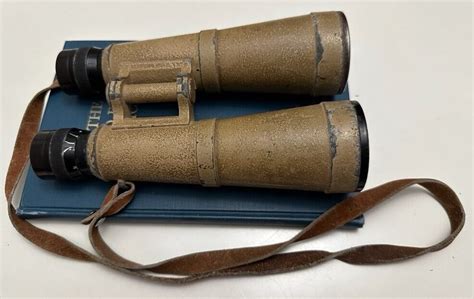 Very Rare Ww2 German Hensoldt Wetzlar Dailyt 10x50 Binoculars Afrika