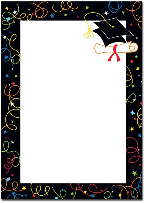 Graduation Border Clipart Clip Art Library