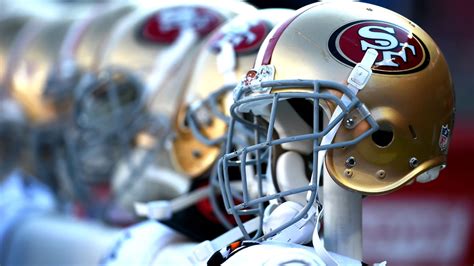 Helmets With San Francisco 49ers Logo 4k Hd 49ers Wallpapers Hd
