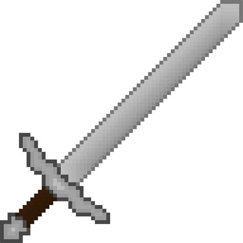 Iron Sword Minecraft Png Free Logo Image