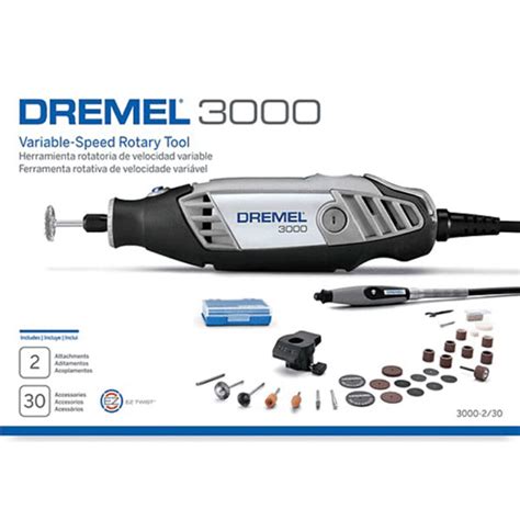 Dremel 3000 230 130w Variable Speed Rotary Tool W Flex Shaft
