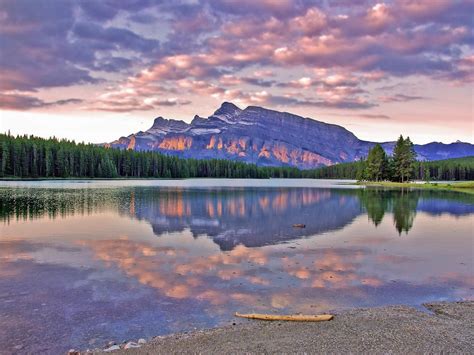 Two Jack Lake Banff National Park The Majestic Beauty Of Canadas 4