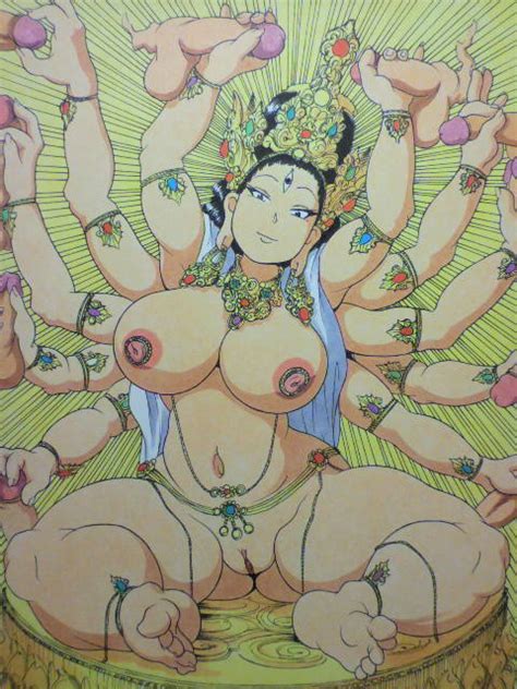 Rule 34 Breasts Handjob Hitoshi Kusano Jewelry Large Breasts Multi Arm Multi Limb Penis Pussy