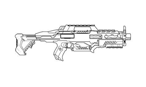 Nerf Guns Coloring Pages Print For Free Wonder Day Coloring Pages