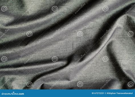 Rippled Black Silk Fabric Background Stock Image Image Of Elegance