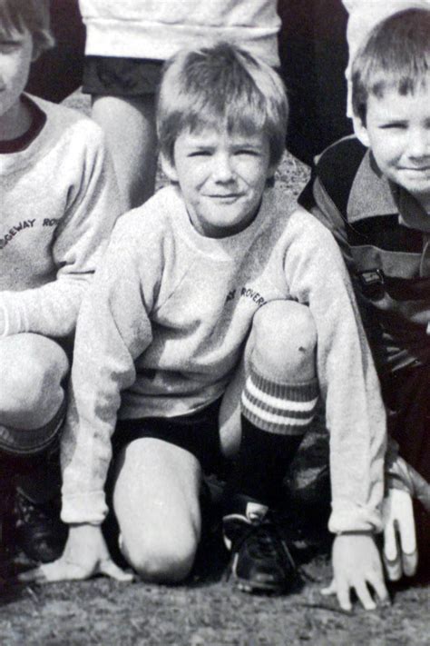 David Beckhamchildhood Photos Of The Famous David Beckham