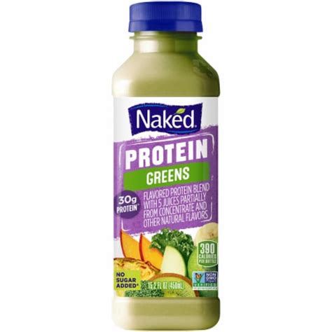 Naked Juice Protein Greens No Sugar Added Juice Smoothie Drink Fl Oz Pick N Save