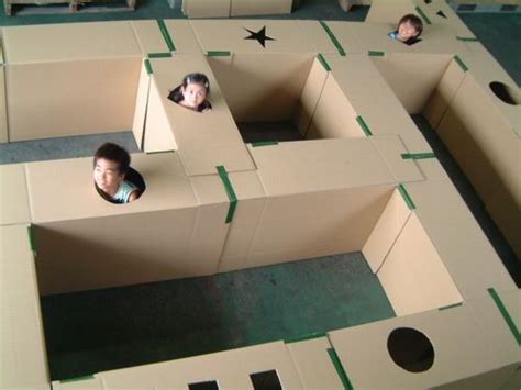 19 Cardboard Box Creations That Will Blow Your Mind Maze Moving