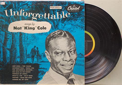 Nat King Cole Unforgettable Songs By Nat King Cole Uncle Eddies