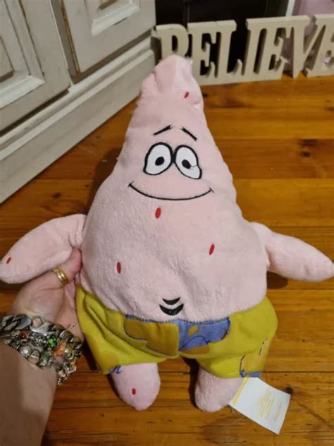 Spongebob Squarepants Patrick Star Pajama Bag Zip Starfish Plush Toy