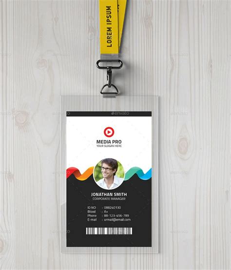 40 Creative Id Card Designs Psd Ai Identity Card Design Creative