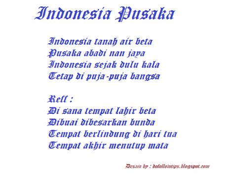 Puisi Indonesia Tanah Airku Dapur Siswa