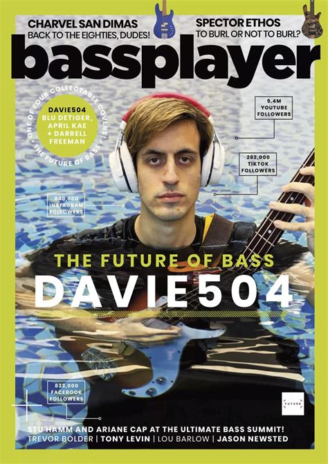 Congrats On Your Cover On Bass Magazine Rdavie504