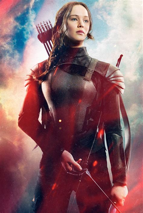 Jennifer Lawrence As Katniss Everdeen