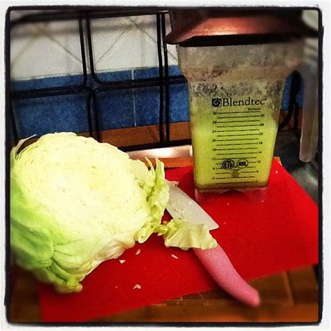 cabbage rejuvelac love have you ever done this you blend up chopped cabbage water place