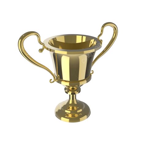 Trophy 3d Transparent Png 3d Golden Trophy Sliver Trophy Trophy